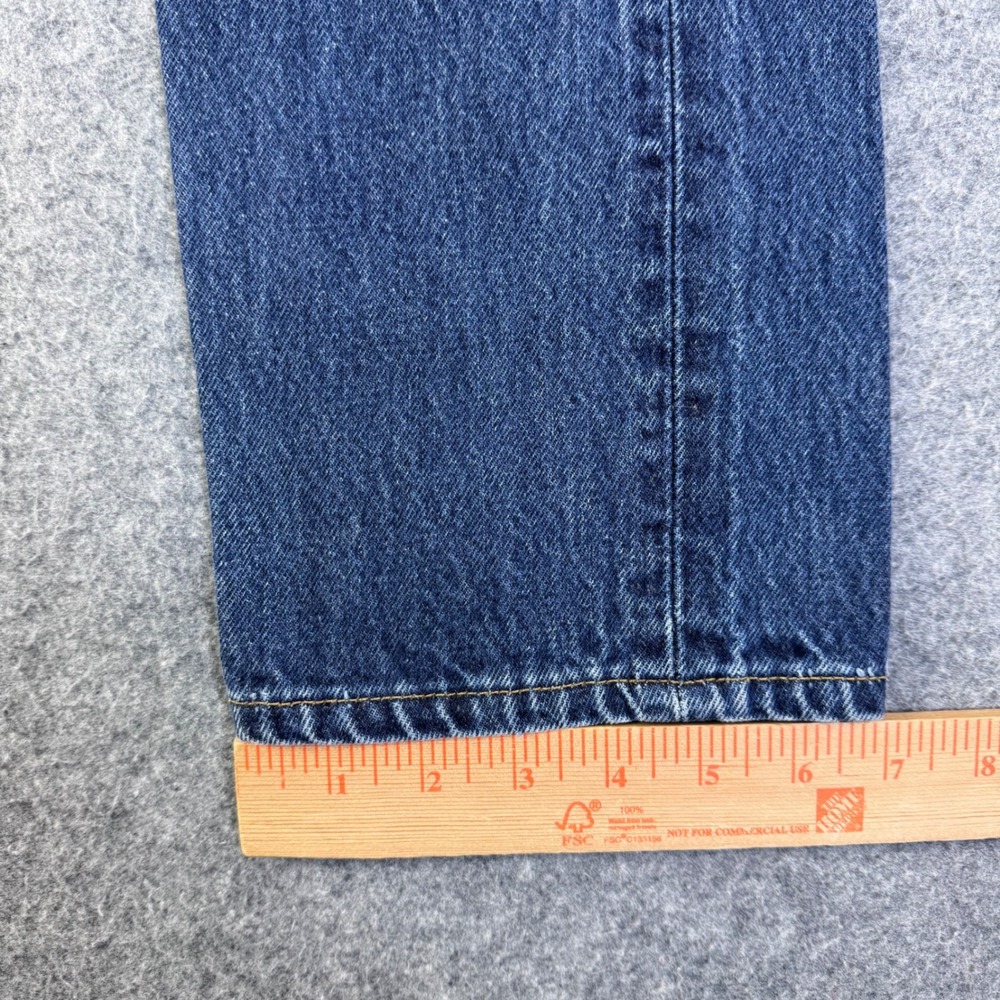 Vintage Levis 501 Jeans Womens Blue Light Wash Straight Made In USA Fits 28x31 - Picture 10 of 13